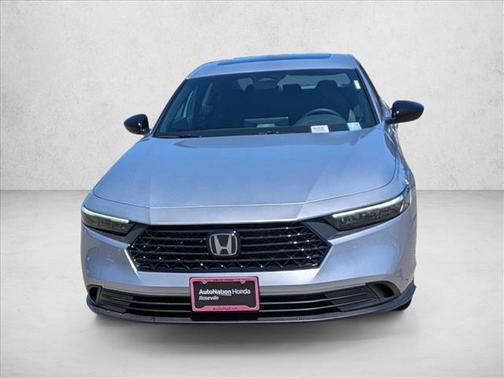 Solar Silver Metallic 2026 Honda Accord Hybrid Sport