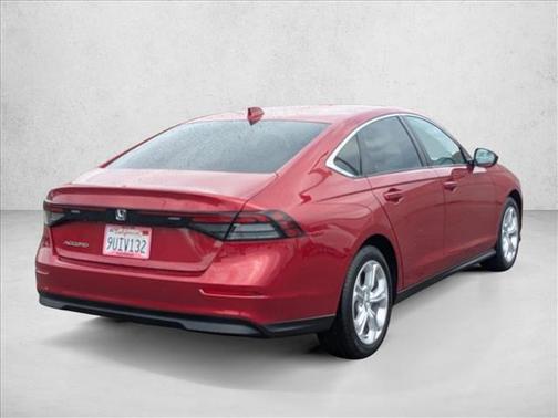 Radiant Red Metallic 2025 Honda Accord LX 1.5T