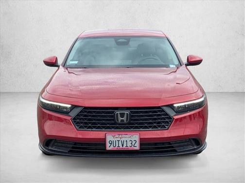 Radiant Red Metallic 2025 Honda Accord LX 1.5T