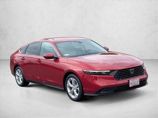 Radiant Red Metallic 2025 Honda Accord LX 1.5T