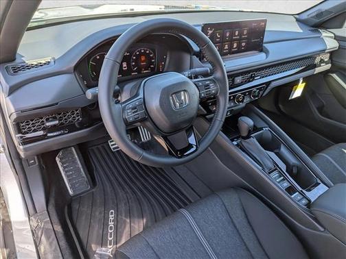 Solar Silver Metallic 2026 Honda Accord Hybrid Sport