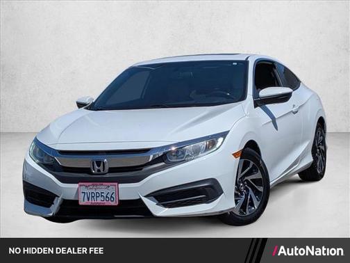 Taffeta White 2016 Honda Civic LX-P