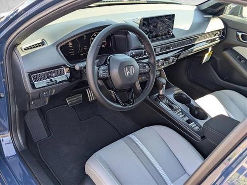 Blue Lagoon Pearl 2025 Honda Civic Hybrid Sport