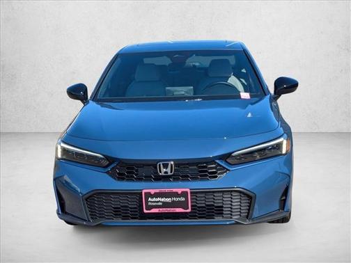 Blue Lagoon Pearl 2025 Honda Civic Hybrid Sport