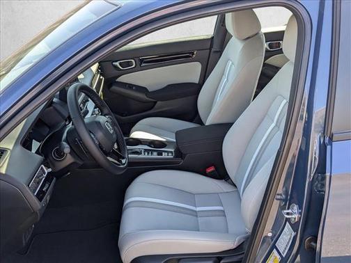 Blue Lagoon Pearl 2025 Honda Civic Hybrid Sport