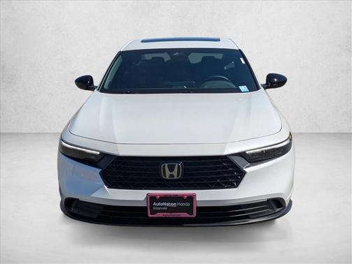 Platinum White Pearl 2026 Honda Accord Hybrid Sport