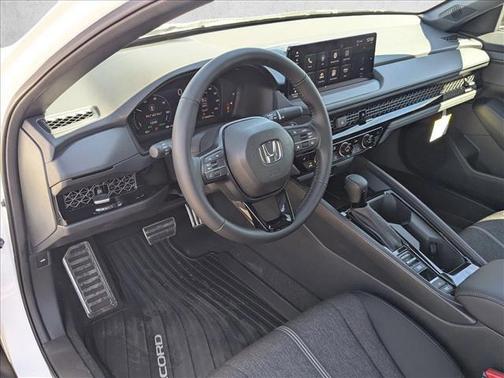 Platinum White Pearl 2026 Honda Accord Hybrid Sport