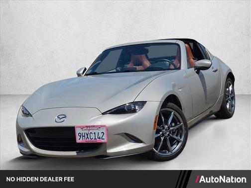 Platinum Quartz Metallic 2023 Mazda MX-5 Miata RF Grand Touring