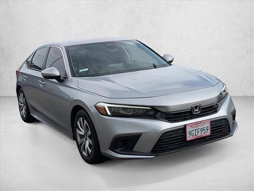 Lunar Silver Metallic 2023 Honda Civic LX