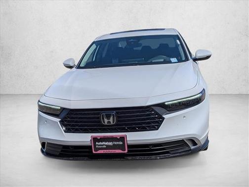 Platinum White Pearl 2026 Honda Accord Hybrid Touring
