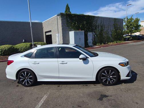 Platinum White Pearl 2024 Honda Civic EX