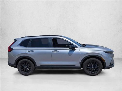 Lunar Silver Metallic 2024 Honda CR-V Hybrid Sport FWD