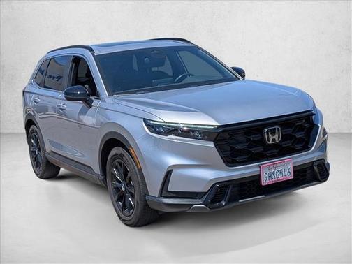 Lunar Silver Metallic 2024 Honda CR-V Hybrid Sport FWD