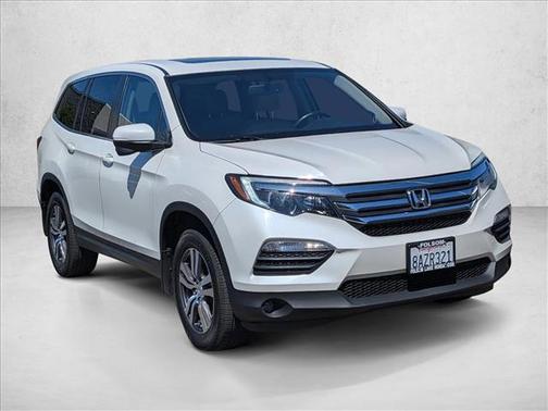 White Diamond Pearl 2017 Honda Pilot EX-L