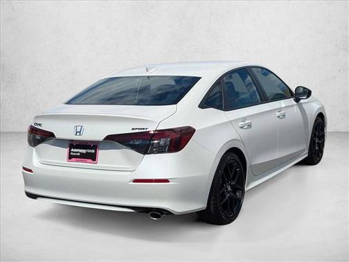 Platinum White Pearl 2026 Honda Civic Sport