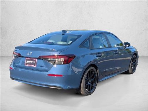 Blue Lagoon Pearl 2026 Honda Civic Hybrid Sport