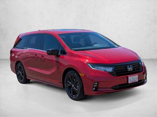 Radiant Red Metallic II 2023 Honda Odyssey Sport