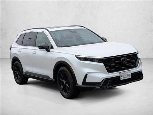 Platinum White Pearl 2023 Honda CR-V Hybrid Sport FWD