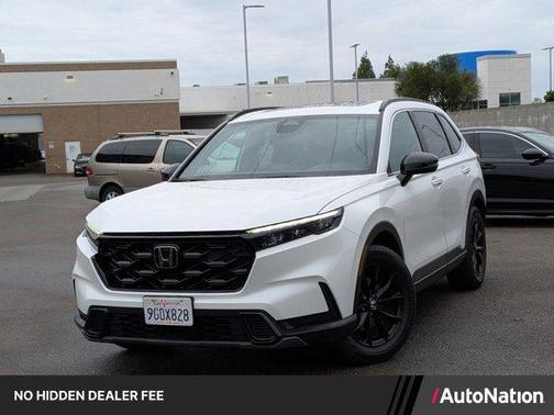 Platinum White Pearl 2023 Honda CR-V Hybrid Sport FWD