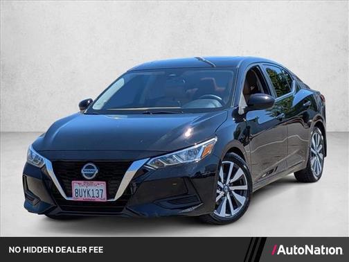Super Black 2021 Nissan Sentra SV