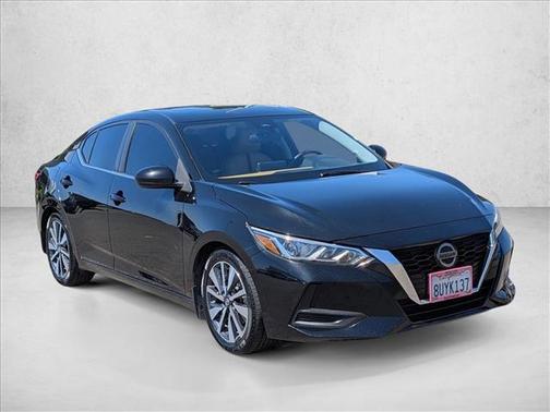 Super Black 2021 Nissan Sentra SV
