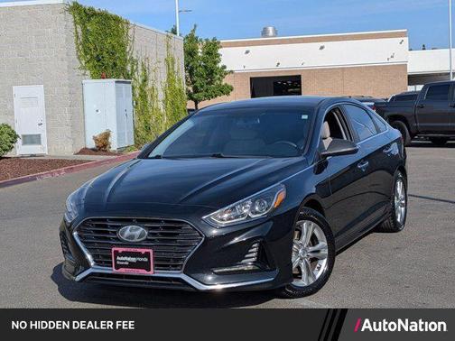 Phantom Black 2018 Hyundai SONATA SEL