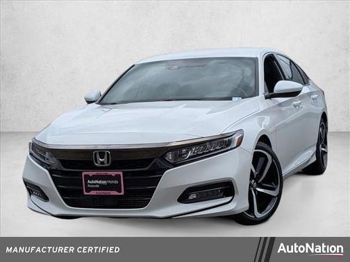 Platinum White Pearl 2019 Honda Accord Sport