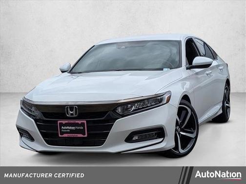 Platinum White Pearl 2019 Honda Accord Sport