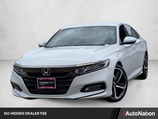 Platinum White Pearl 2019 Honda Accord Sport