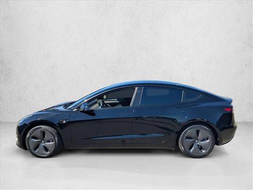 Solid Black 2022 Tesla Model 3 Long Range