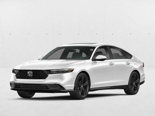 Platinum White Pearl 2026 Honda Accord Hybrid Sport-L