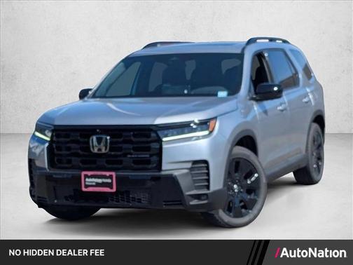Solar Silver Metallic 2026 Honda Pilot Black Edition