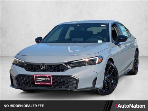 Urban Gray Pearl 2026 Honda Civic Sport