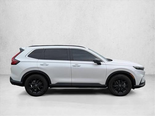 Platinum White Pearl 2025 Honda CR-V Hybrid Sport FWD