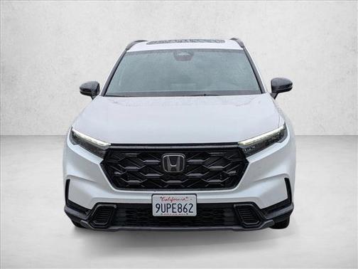 Platinum White Pearl 2025 Honda CR-V Hybrid Sport FWD