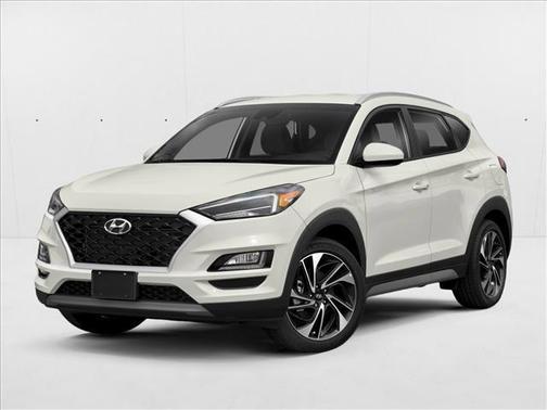 White Pearl 2019 Hyundai TUCSON Sport