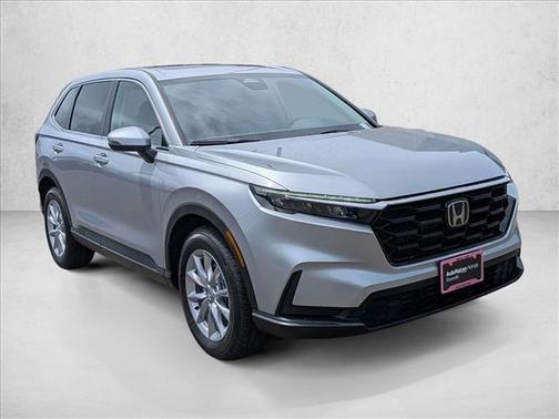 Solar Silver Metallic 2026 Honda CR-V EX AWD