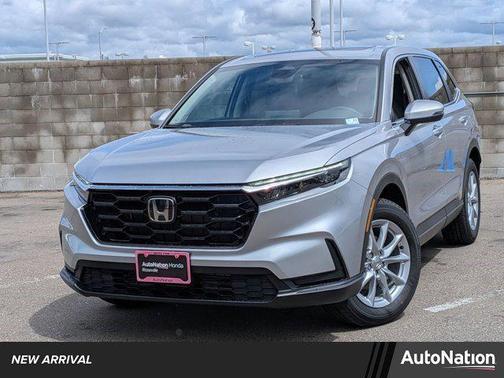 Solar Silver Metallic 2026 Honda CR-V EX AWD