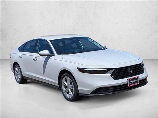 Platinum White Pearl 2026 Honda Accord LX 1.5T