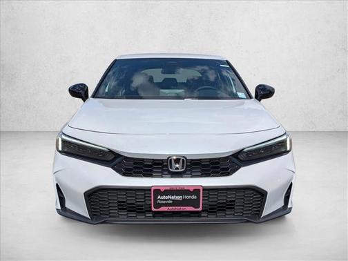 Platinum White Pearl 2026 Honda Civic Sport