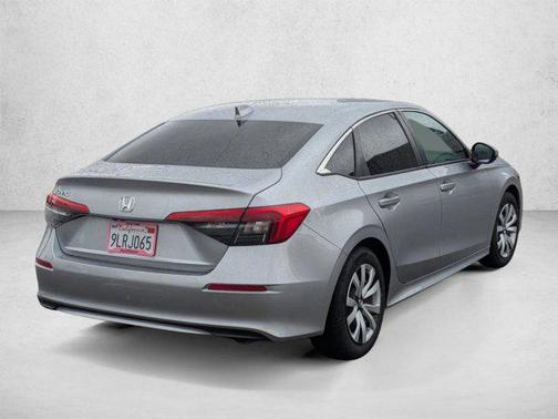 Lunar Silver Metallic 2024 Honda Civic LX