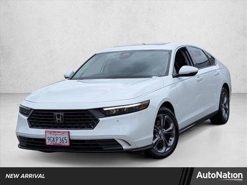 Platinum White Pearl 2023 Honda Accord Hybrid EX-L