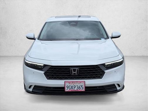 Platinum White Pearl 2023 Honda Accord Hybrid EX-L