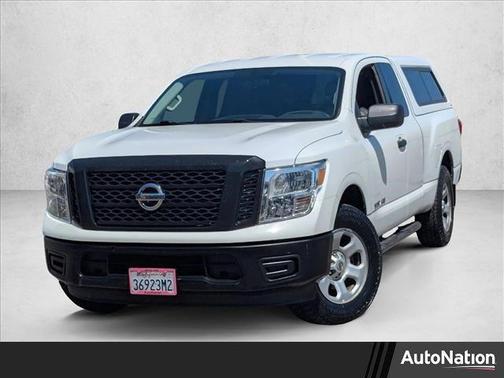 Glacier White 2018 Nissan Titan S