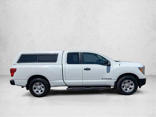 Glacier White 2018 Nissan Titan S