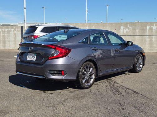 Silver/Gray 2020 Honda Civic EX
