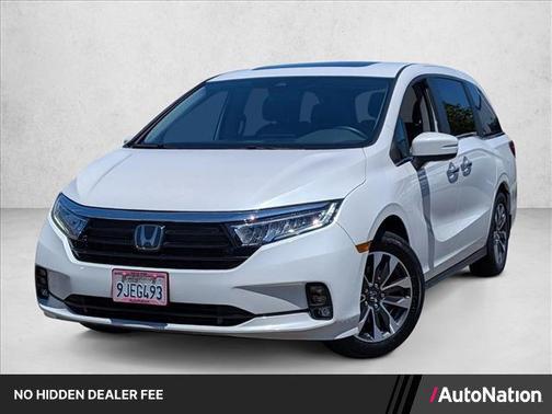Platinum White Pearl 2023 Honda Odyssey EX-L