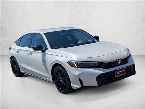 Platinum White Pearl 2026 Honda Civic Sport