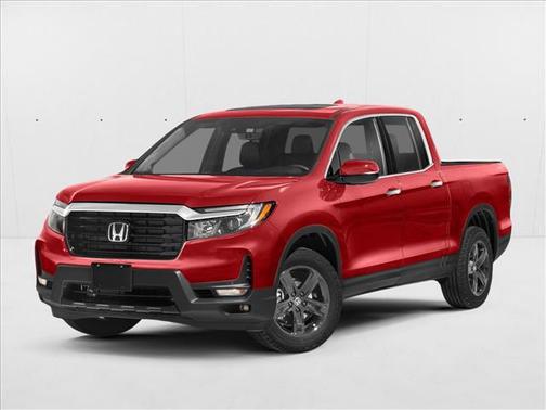 Radiant Red Metallic II 2023 Honda Ridgeline RTL-E