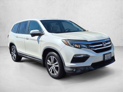 White Diamond Pearl 2016 Honda Pilot EX-L